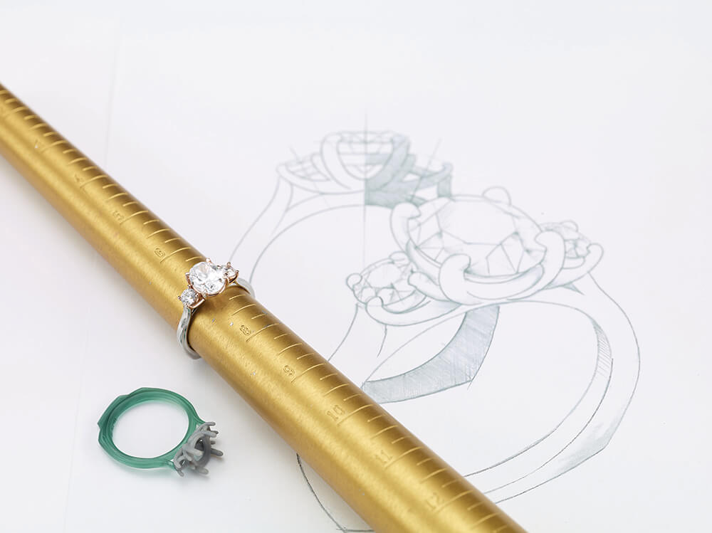 jewelry ring drawing 